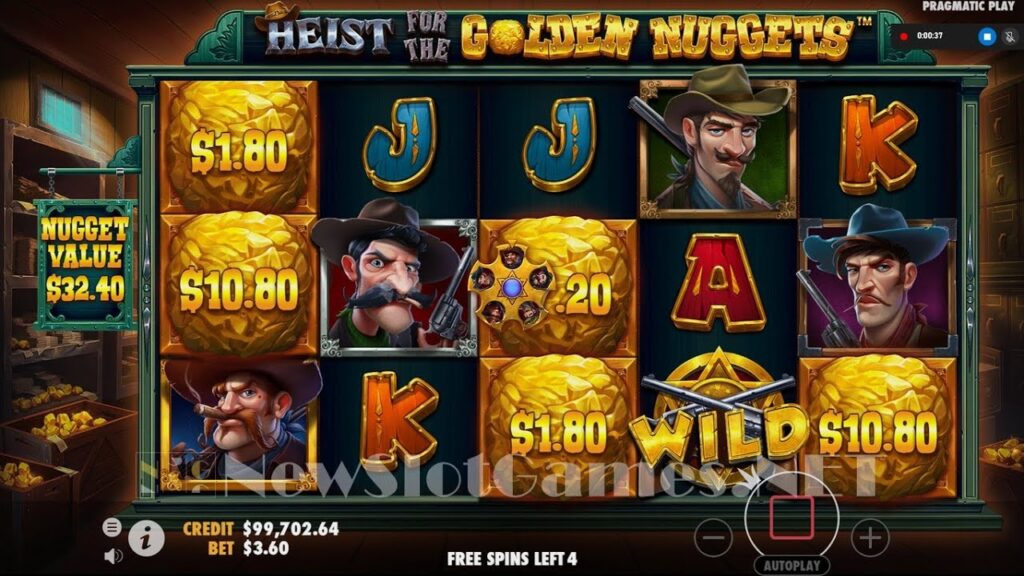 Heist for The Golden Nuggets Slot Online Pragmatic Play demo