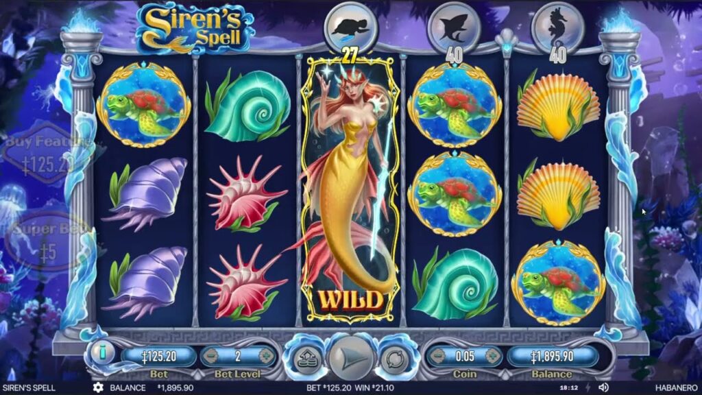 siren's spell slot online habanero