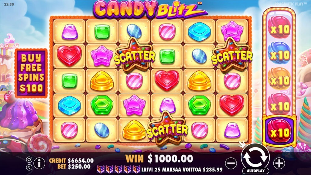 candy blitz pragmatic play slot online demo